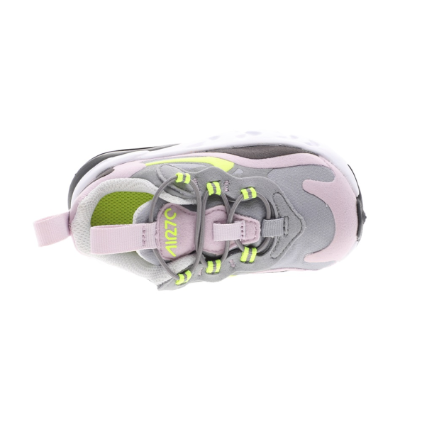Βρεφικά παπούτσια NIKE AIR MAX 270 RT (TD) γκρι κίτρινα Παιδικά