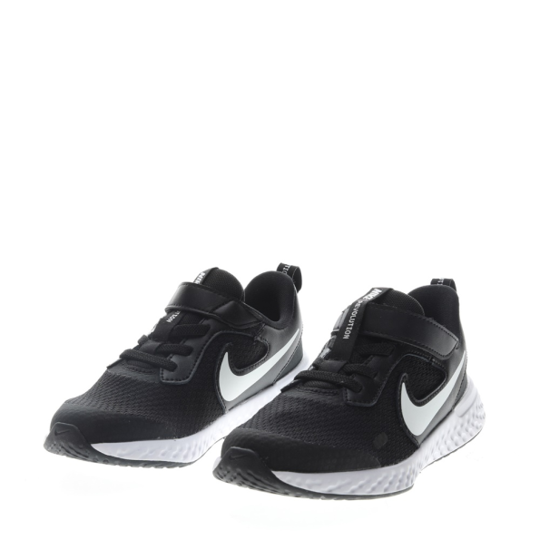 Παιδικά παπούτσια running NIKE REVOLUTION 5 (PSV) μαύρα Παιδικά