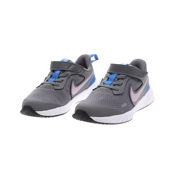Παιδικά παπούτσια running NIKE REVOLUTION 5 γκρι Παιδικά