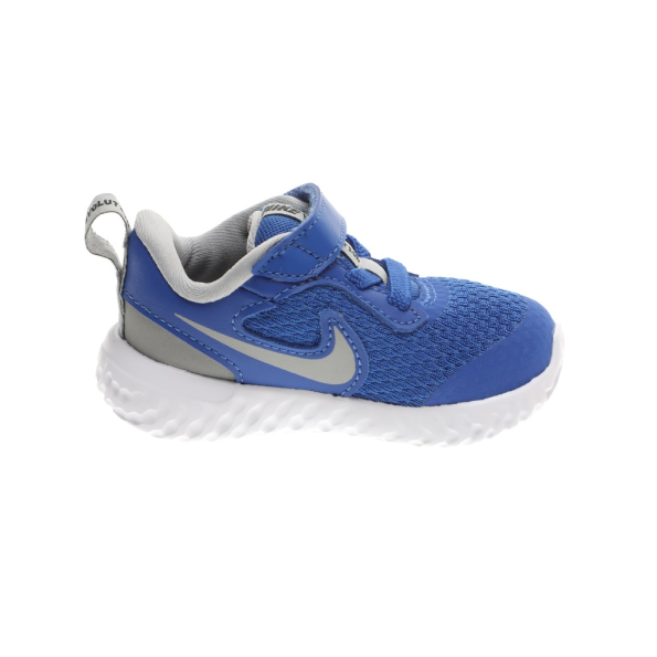 Βρεφικά αθλητικά παπούτσια NIKE REVOLUTION 5 (TDV) μπλε γκρι Παιδικά