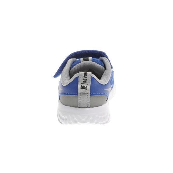 Βρεφικά αθλητικά παπούτσια NIKE REVOLUTION 5 (TDV) μπλε γκρι Παιδικά