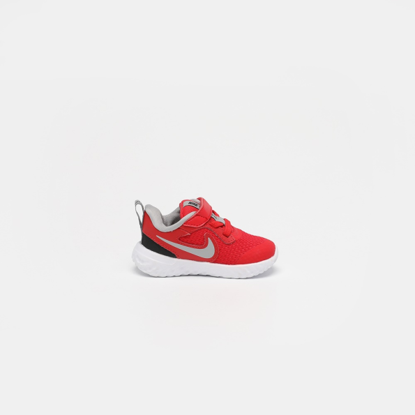 Παιδικά αθλητικά παπούτσια BQ5673 NIKE REVOLUTION 5 (TDV) γκρι Παιδικά