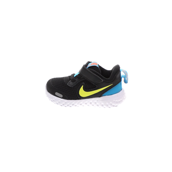 Βρεφικά παπούτσια NIKE REVOLUTION 5 (TDV) μαύρα-κίτρινα
