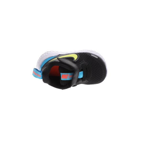 Βρεφικά παπούτσια NIKE REVOLUTION 5 (TDV) μαύρα-κίτρινα Παιδικά