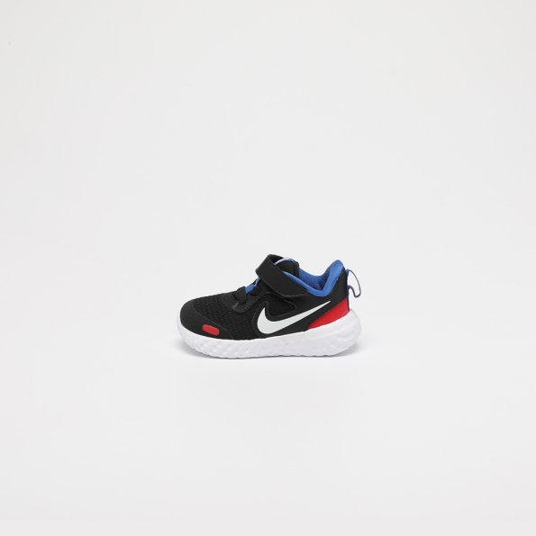 Παιδικά αθλητικά παπούτσια BQ5673 NIKE REVOLUTION 5 (TDV) μαύρα