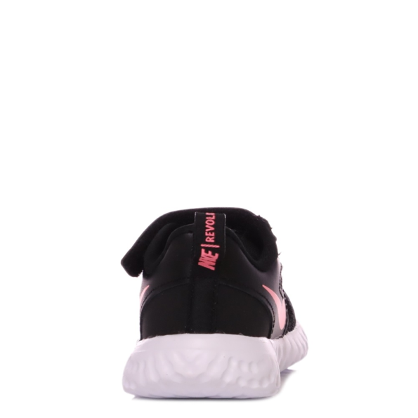 Βρεφικά παπούτσια NIKE REVOLUTION 5 (TDV) μαύρα Παιδικά
