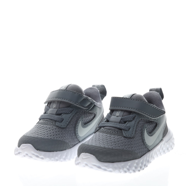 Βρεφικά αθλητικά παπούτσια NIKE Revolution 5 (TDV) γκρι Παιδικά