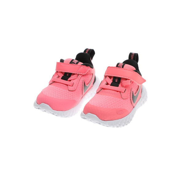 Βρεφικά αθλητικά παπούτσια NIKE REVOLUTION 5 (TDV) ροζ μαύρα Παιδικά