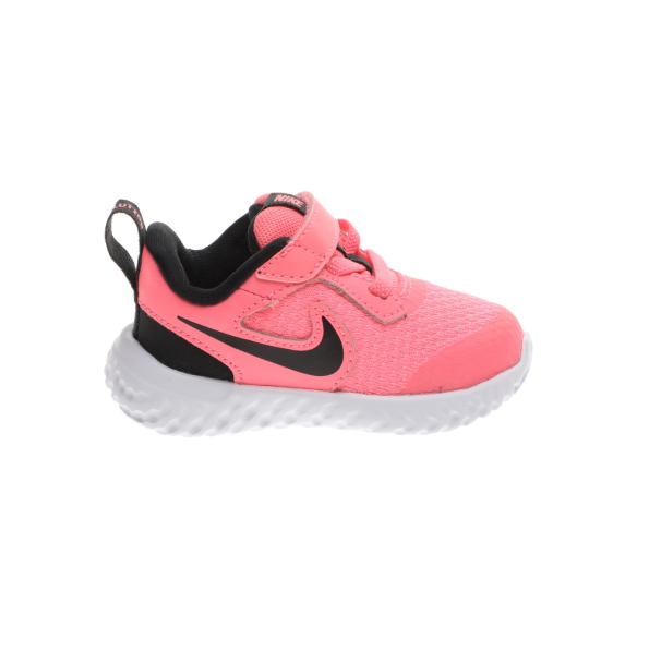 Βρεφικά αθλητικά παπούτσια NIKE REVOLUTION 5 (TDV) ροζ μαύρα Παιδικά
