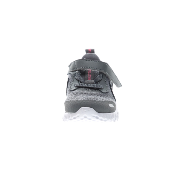 Βρεφικά αθλητικά παπούτσια NIKE REVOLUTION 5 (TDV) γκρι ροζ Παιδικά