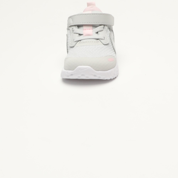 Βρεφικά αθλητικά παπούτσια NIKE REVOLUTION 5 TDV BQ5673 γκρι ροζ Παιδικά