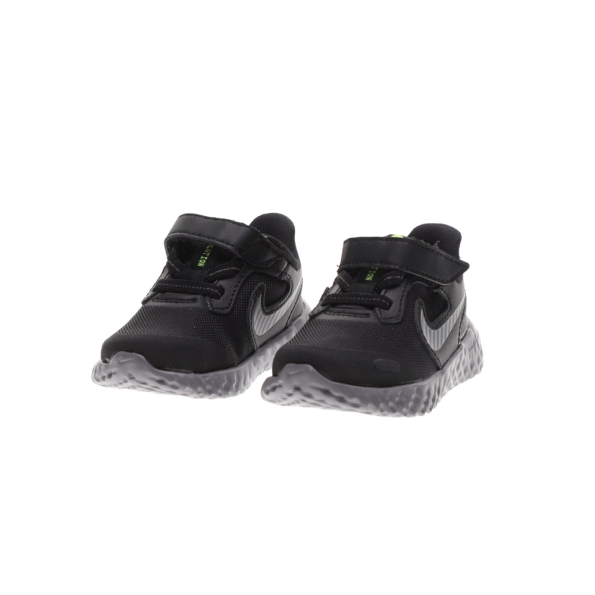 Βρεφικά αθλητικά παπούτσια NIKE REVOLUTION 5 HZ (TDV) μαύρα Παιδικά