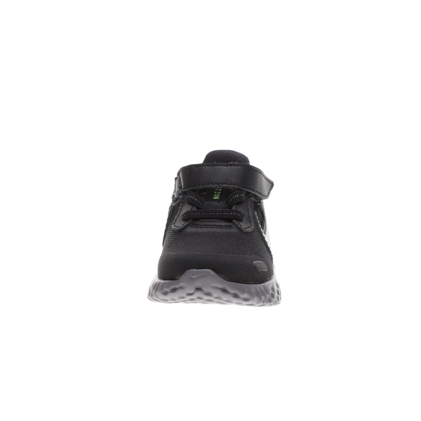 Βρεφικά αθλητικά παπούτσια NIKE REVOLUTION 5 HZ (TDV) μαύρα Παιδικά