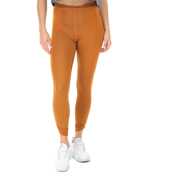 Γυναικείο αθλητικό κολάν NIKE BOUTIQUE TIGHT TOOLING εκάι καφέ