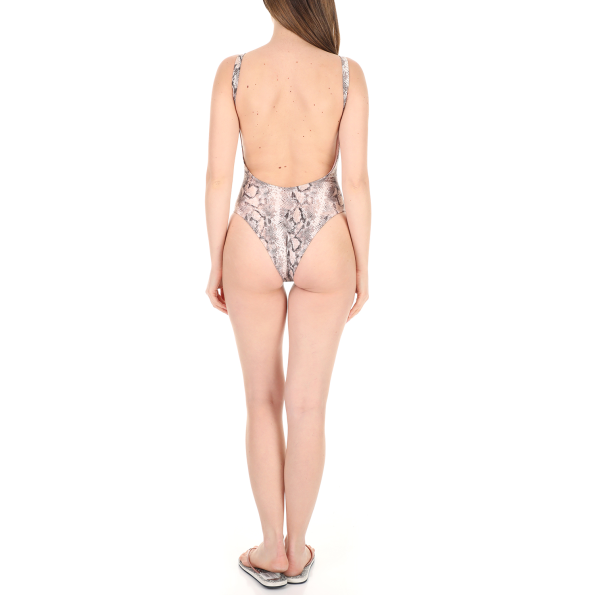 Γυναικείο ολόσωμο μαγιό Leah Bodysuit γκρι Γυναικεία