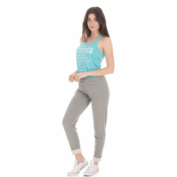 Γυναικείο παντελόνι φόρμας BODYTALK γκρι Γυναικεία