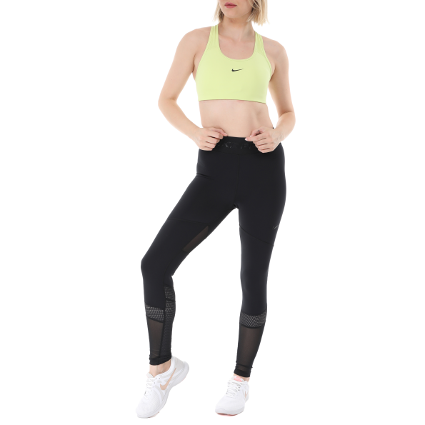 Γυναικείο αθλητικό μπουστάκι NIKE SWOOSH BRA PAD κίτρινο Γυναικεία