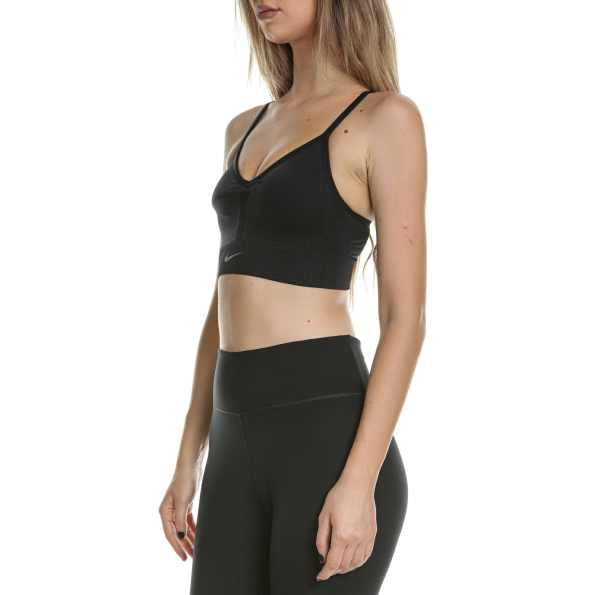 Γυναικείο μπουστάκι NIKE INDY SEAMLESS BRA μαύρο