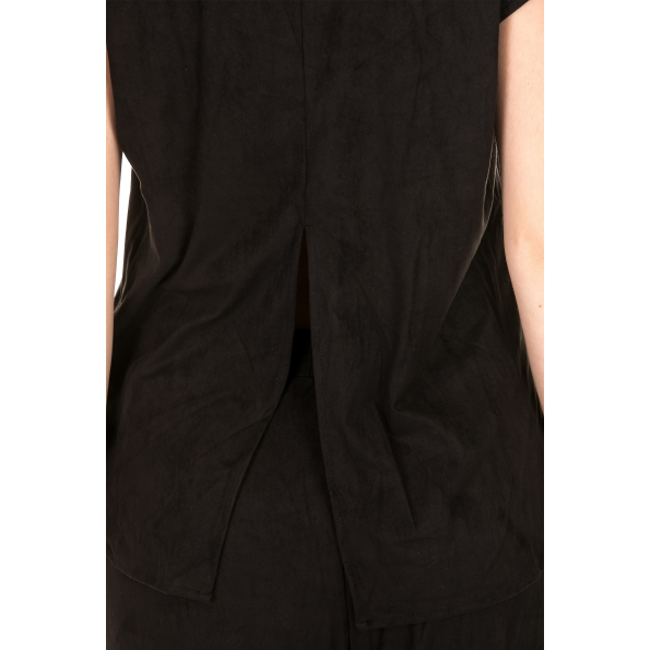 Γυναικεία ολόσωμη φόρμα RELIGION TAURUS JUMPSUIT μαύρη Γυναικεία