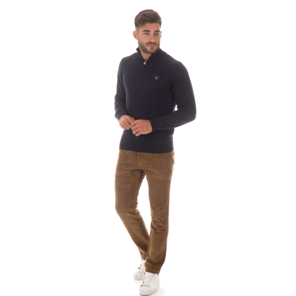Ανδρικό κοτλέ παντελόνι LEVIS 502 TRUE CHINO καφέ Ανδρικά
