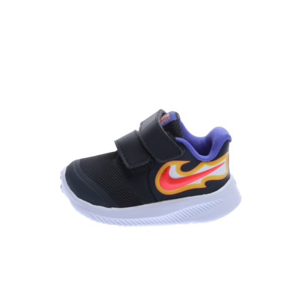 Βρεφικά παπούτσια NIKE STAR RUNNER 2 FIRE (TDV) μαύρα