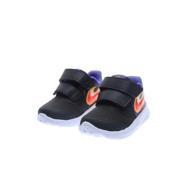 Βρεφικά παπούτσια NIKE STAR RUNNER 2 FIRE (TDV) μαύρα Παιδικά
