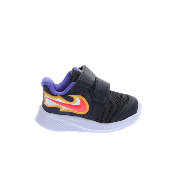 Βρεφικά παπούτσια NIKE STAR RUNNER 2 FIRE (TDV) μαύρα Παιδικά