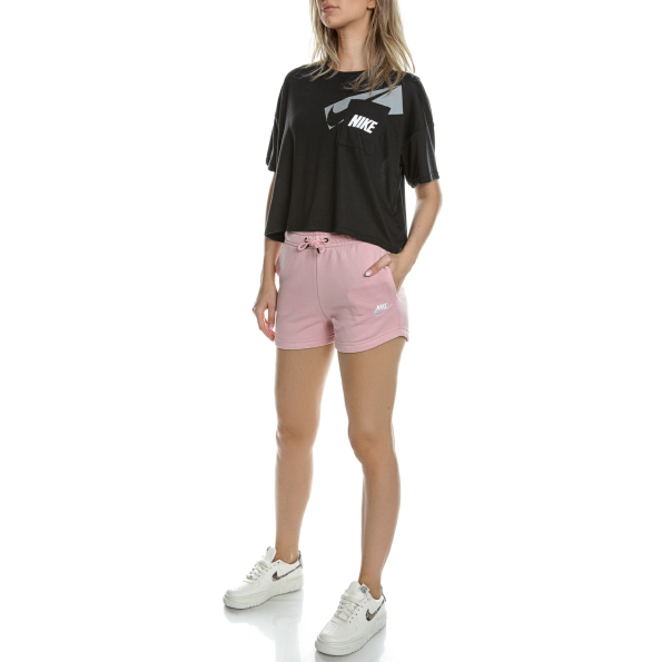 Γυναικείο σορτς NIKE NSW ESSNTL FLC HR ροζ Γυναικεία