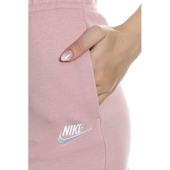 Γυναικείο σορτς NIKE NSW ESSNTL FLC HR ροζ Γυναικεία