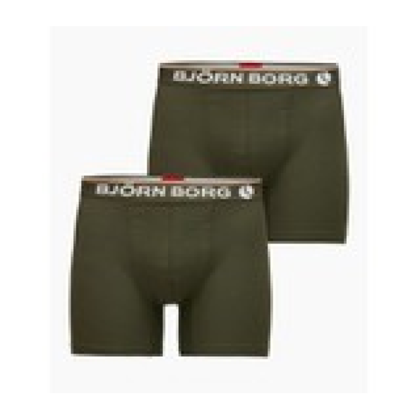 Ανδρικά εσώρουχα boxer σετ των 2 BJORN BORG λαδί