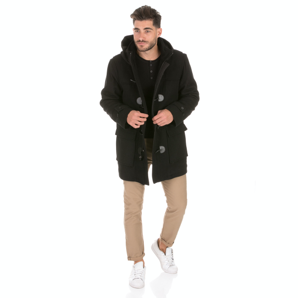 Ανδρικό jean πανετλόνι LEVIS 502 TAPER HI-BALL LEAD GREY BA γκρι Ανδρικά