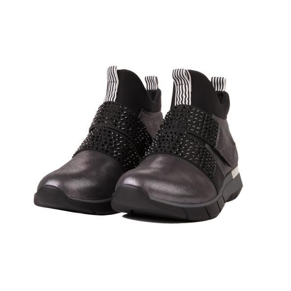 Γυναικεία sneakers 19V69 ITALIA μαύρα Γυναικεία