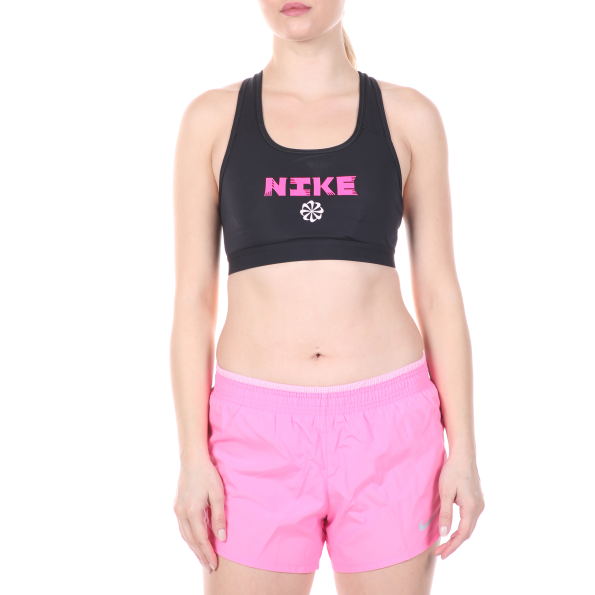 Γυναικείο αθλητικό μπουστάκι NIKE SWOOSH BAND ICNCLSH BRA μαύρο
