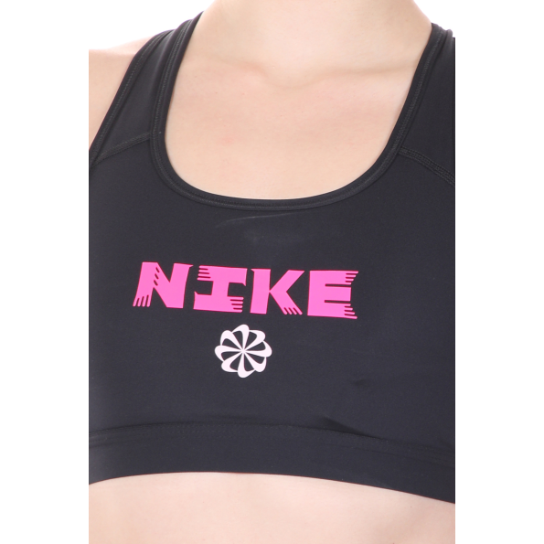 Γυναικείο αθλητικό μπουστάκι NIKE SWOOSH BAND ICNCLSH BRA μαύρο Γυναικεία