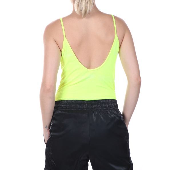 Γυναικείο αθλητικό κορμάκι NIKE NSW AIR BODYSUIT SMLS κίτρινο Γυναικεία
