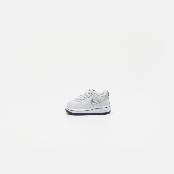 Παιδικά αθλητικά παπούτσια NIKE FORCE 1 (TD) CZ1691 γκρι ασημί