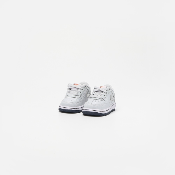 Παιδικά αθλητικά παπούτσια NIKE FORCE 1 (TD) CZ1691 γκρι ασημί Παιδικά