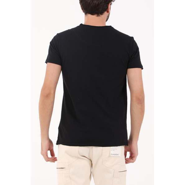 Ανδρικό t-shirt GABBA Konrad Straight μαύρο Ανδρικά