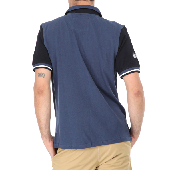 Ανδρική polo μπλούζα DORS μπλε Ανδρικά