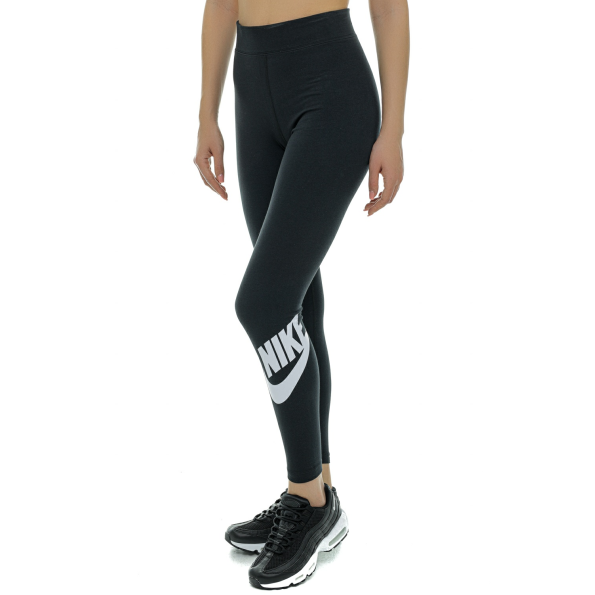 Γυναικείο αθλητικό κολάν NIKE CZ8528 W NSW ESSNTL GX HR LGGNG FTRA μαύρο Γυναικεία