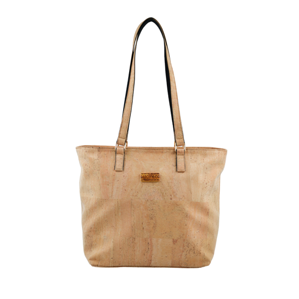 Γυναικεία τσάντα ώμου APOXYLO 356 SLIM TOTE εκρού