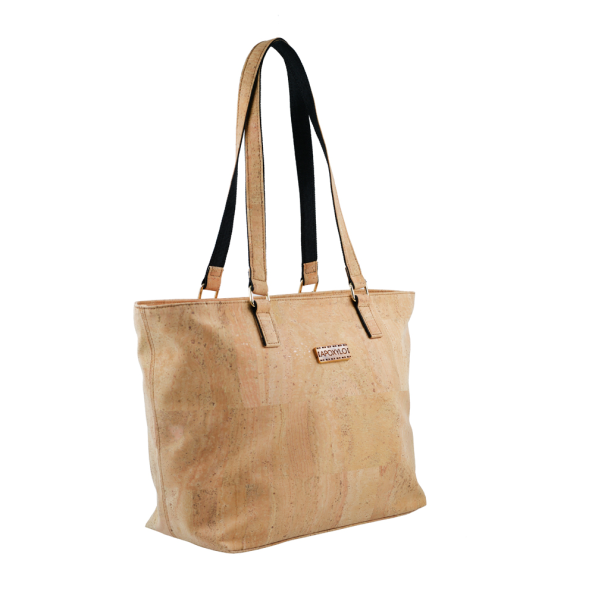 Γυναικεία τσάντα ώμου APOXYLO 356 SLIM TOTE εκρού Γυναικεία