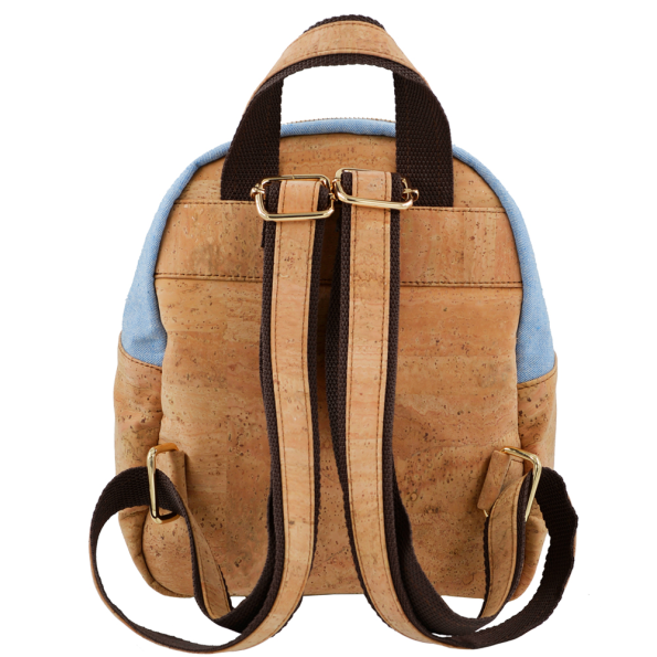 Γυναικείο backpack APOXYLO 352.2 MINI FASHION εκρού μπλε Γυναικεία