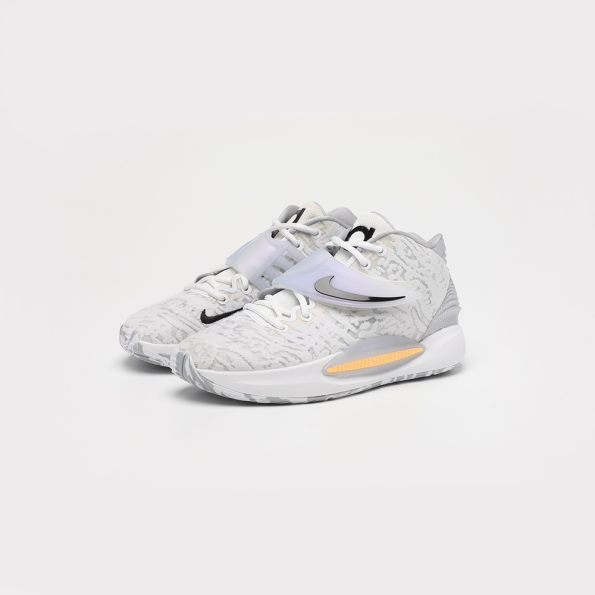 Unisex παπούτσια basketball NIKE KD14  CW3935 KD14 λευκά ασημί Ανδρικά