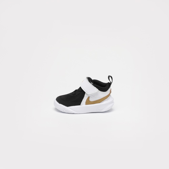 Βρεφικά αθλητικά παπούτσια NIKE TEAM HUSTLE D 10 (TD) ασπρόμαυρα