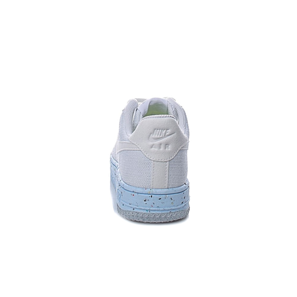 Γυναικεία υποδήματα NIKE AF1 CRATER FLYKNIT λευκά Γυναικεία