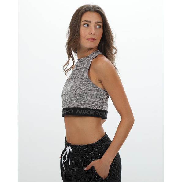 Γυναικείο αθλητικό μπούστο NIKE Pro Space-Dye DA0999 γκρι  Γυναικεία