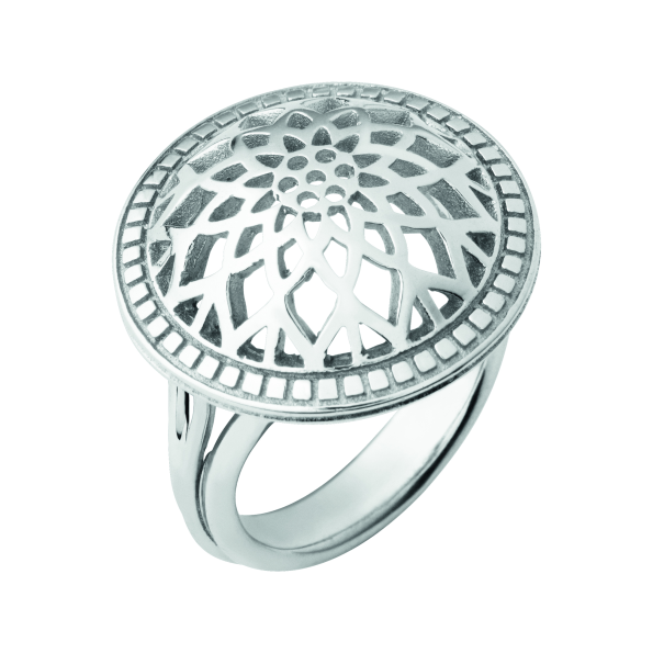 Γυναικείο ασημένιο δαχτυλίδι LINKS OF LONDON TIMELESS DOMED (size 51)