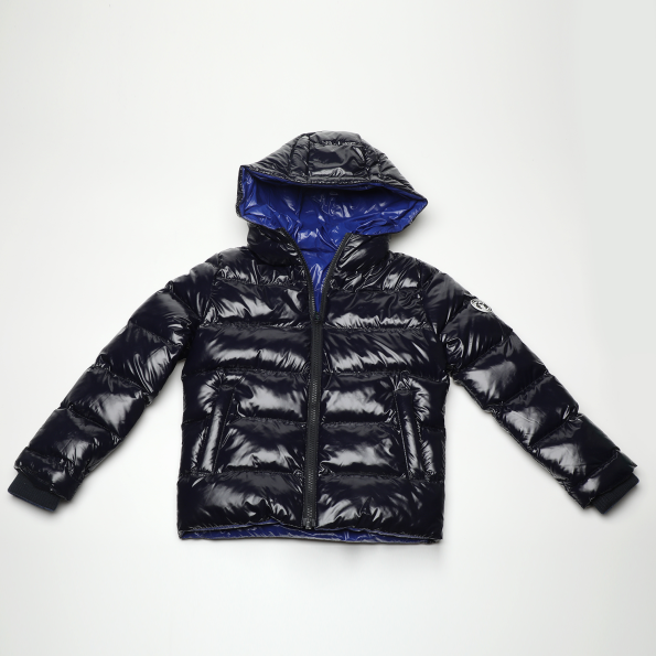 Βρεφικό puffer μπουφάν BEVERLY HILLS POLO CLUB BHP.0W1.010.453 μπλε