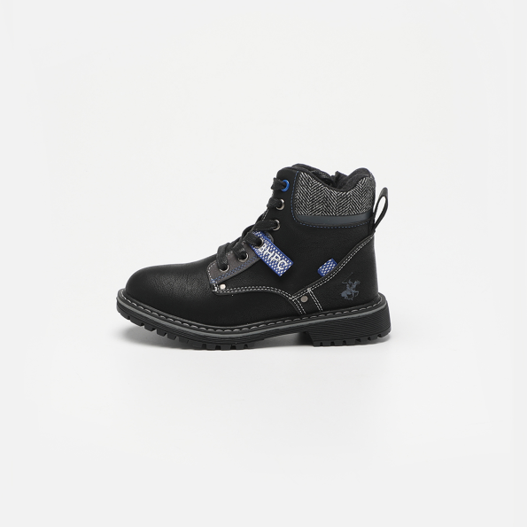 Παιδικά μποτάκια BEVERLY HILLS POLO CLUB BHS.0W1.080.407 μαύρα
